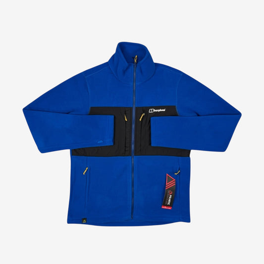 BERGHAUS FLEECE ZIP JACKET - BLUE/BLACK