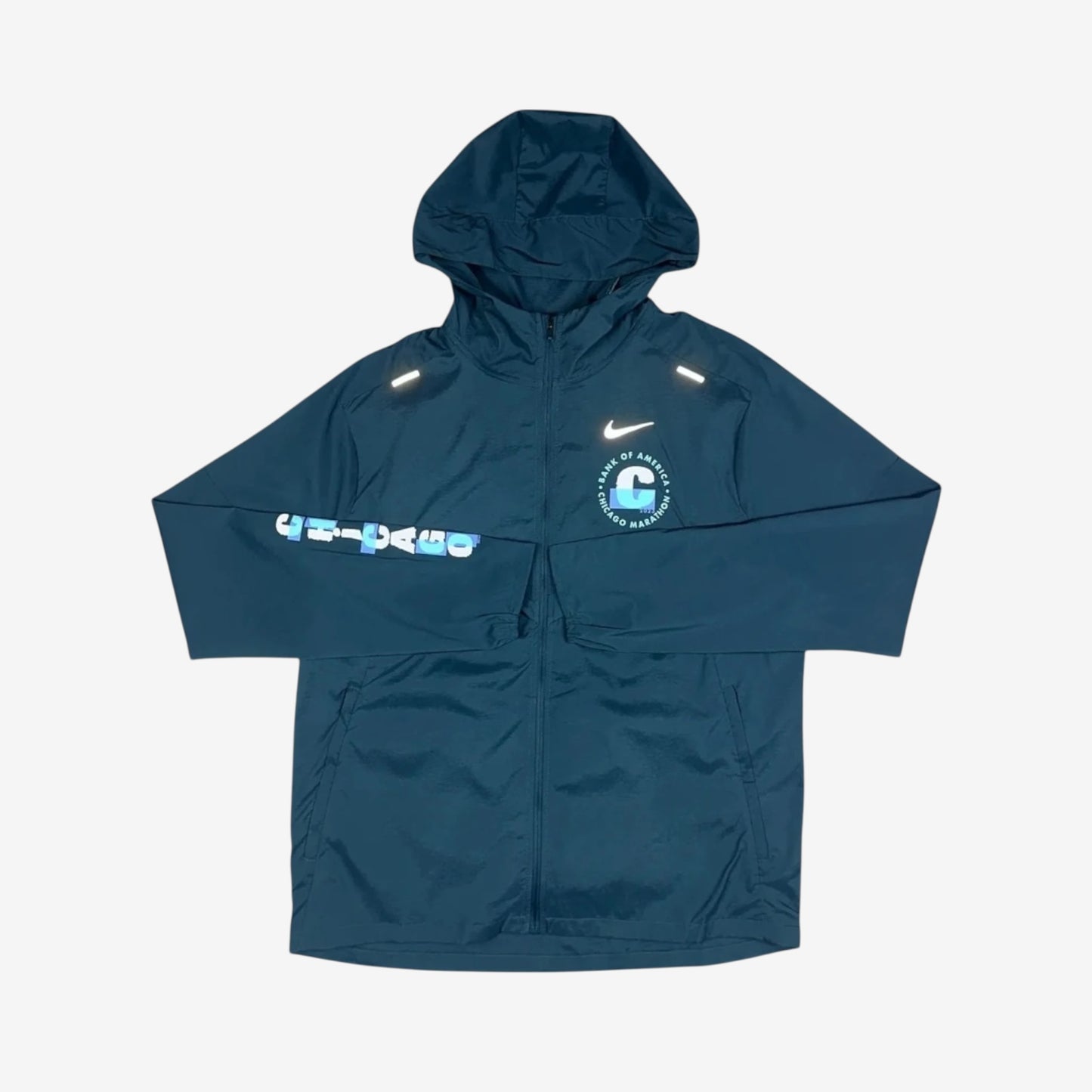 NIKE UV WINDRUNNER JACKET CHICAGO FINISHER - DEEP JUNGLE