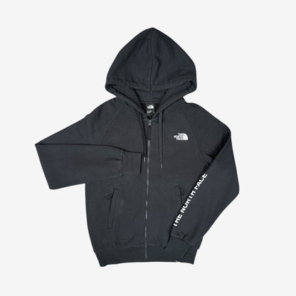 NORTH FACE FLEECE HOODED TRACKSUIT - BLACK