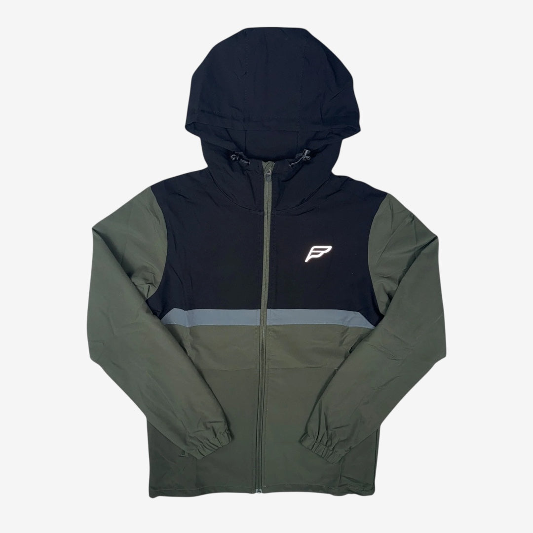 FREQUENCY APEX JACKET - BLACK/KHAKI