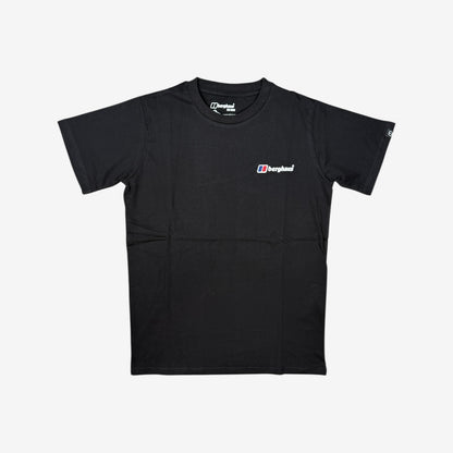 BERGHAUS COTTON T-SHIRT - BLACK