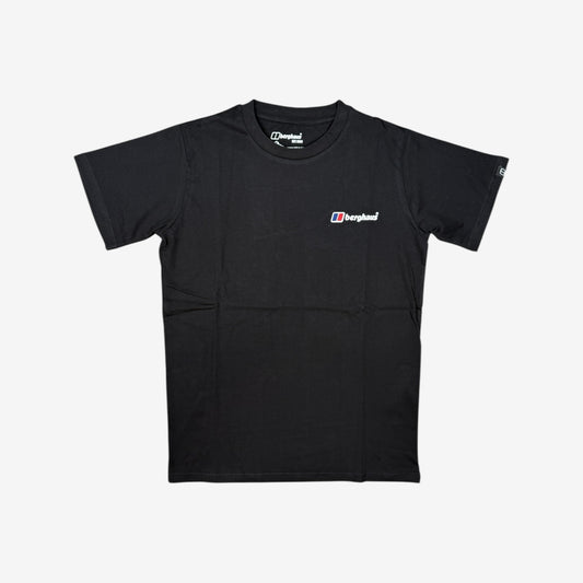 BERGHAUS COTTON T-SHIRT - BLACK