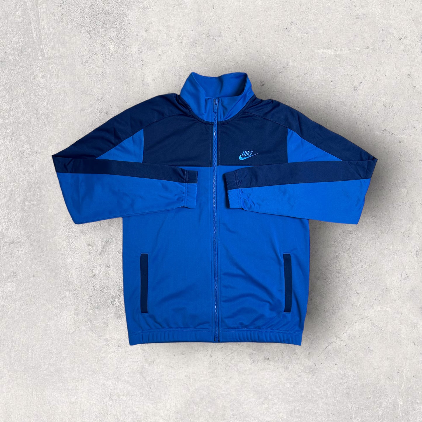 NIKE POLY-KNIT TRACKSUIT DARK MARINA – JBKDELUXE