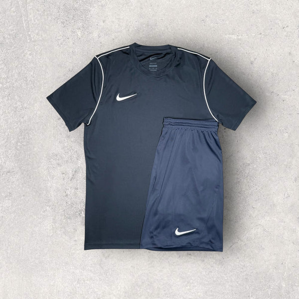 NIKE DRI-FIT SET 2.0 - T-SHIRT & SHORTS - NAVY – JBKDELUXE