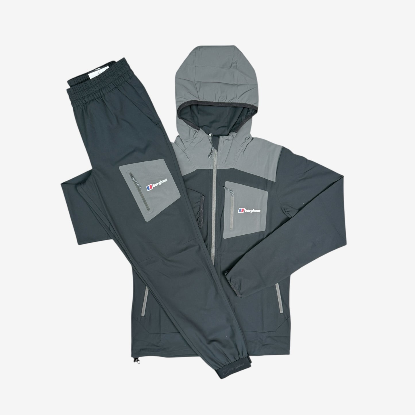 BERGHAUS INTERVALE TRACKSUIT - BLACK/GREY