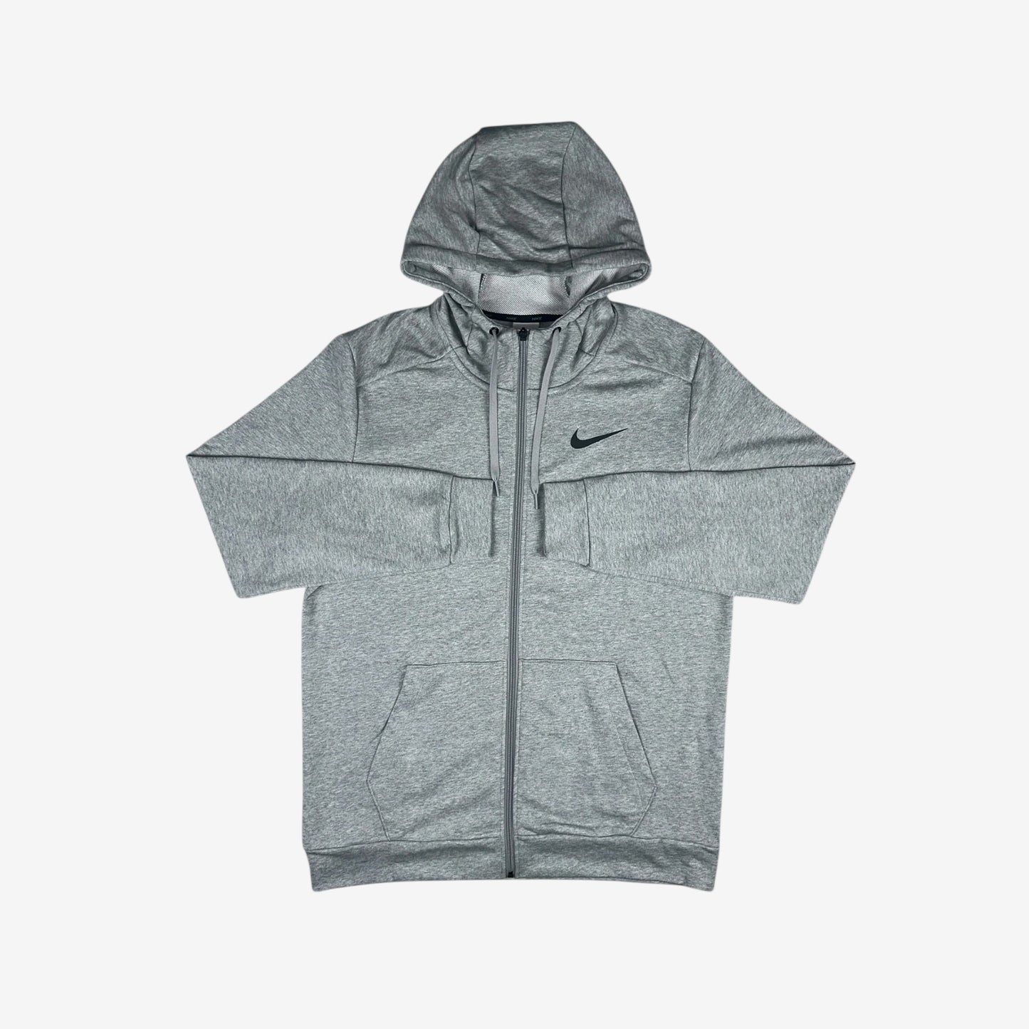 NIKE PRO DRI-FIT FLEECE TRACKSUIT - GREY