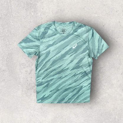 ASICS SHORT SET - GREEN/BLACK