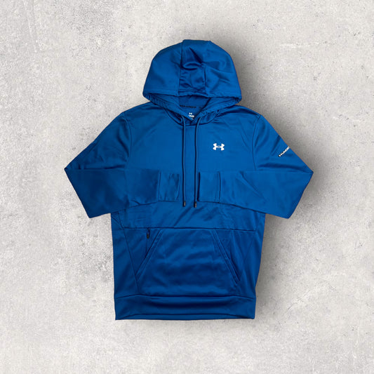 UNDER ARMOUR POLY HOODIE - BLUE