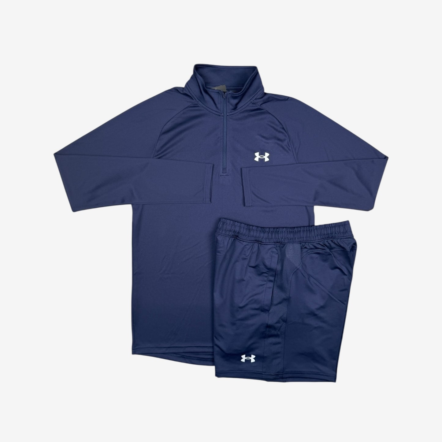 UNDER ARMOUR VELOCITY 1/4 ZIP SET - NAVY