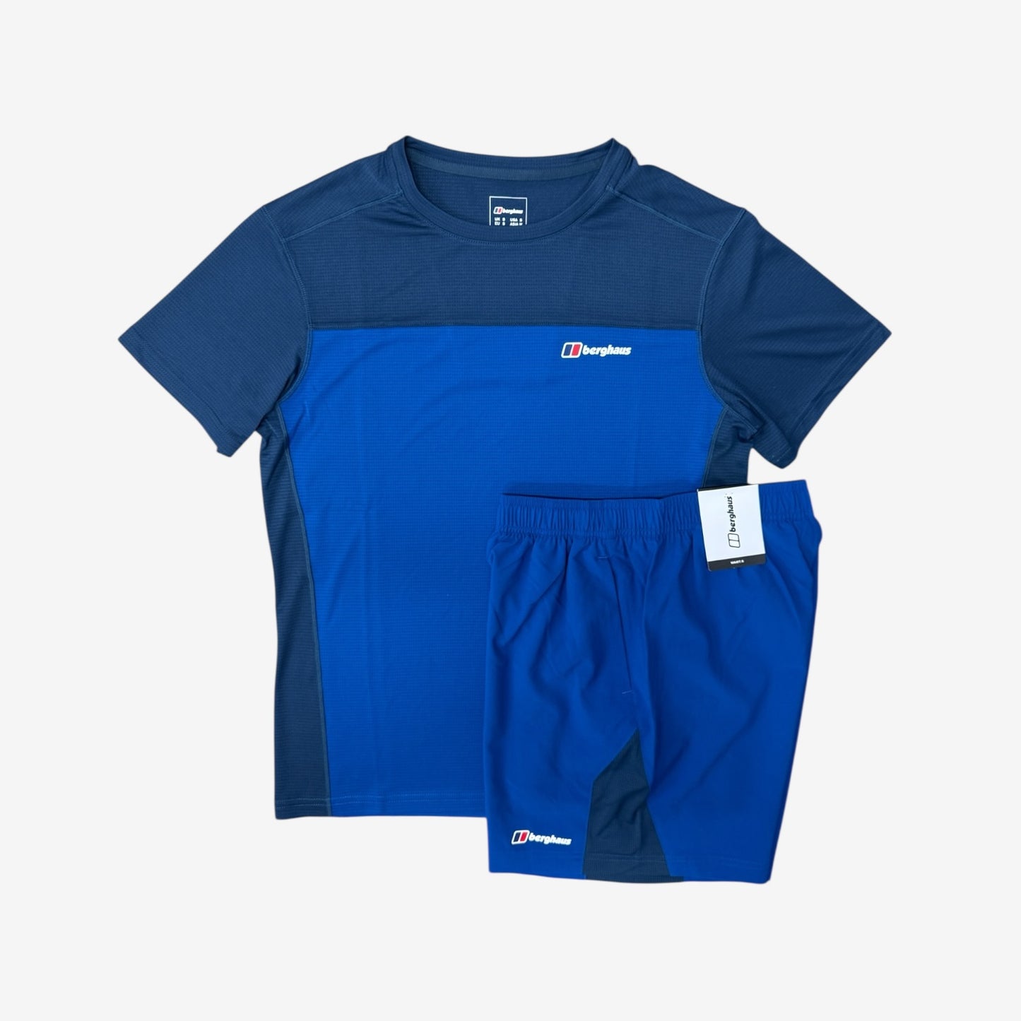 BERGHAUS TECH SHORT SET - BLUE/DARK BLUE
