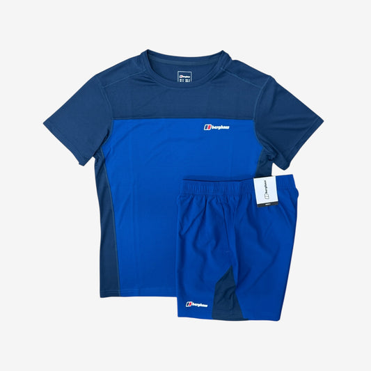 BERGHAUS TECH SHORT SET - BLUE/DARK BLUE