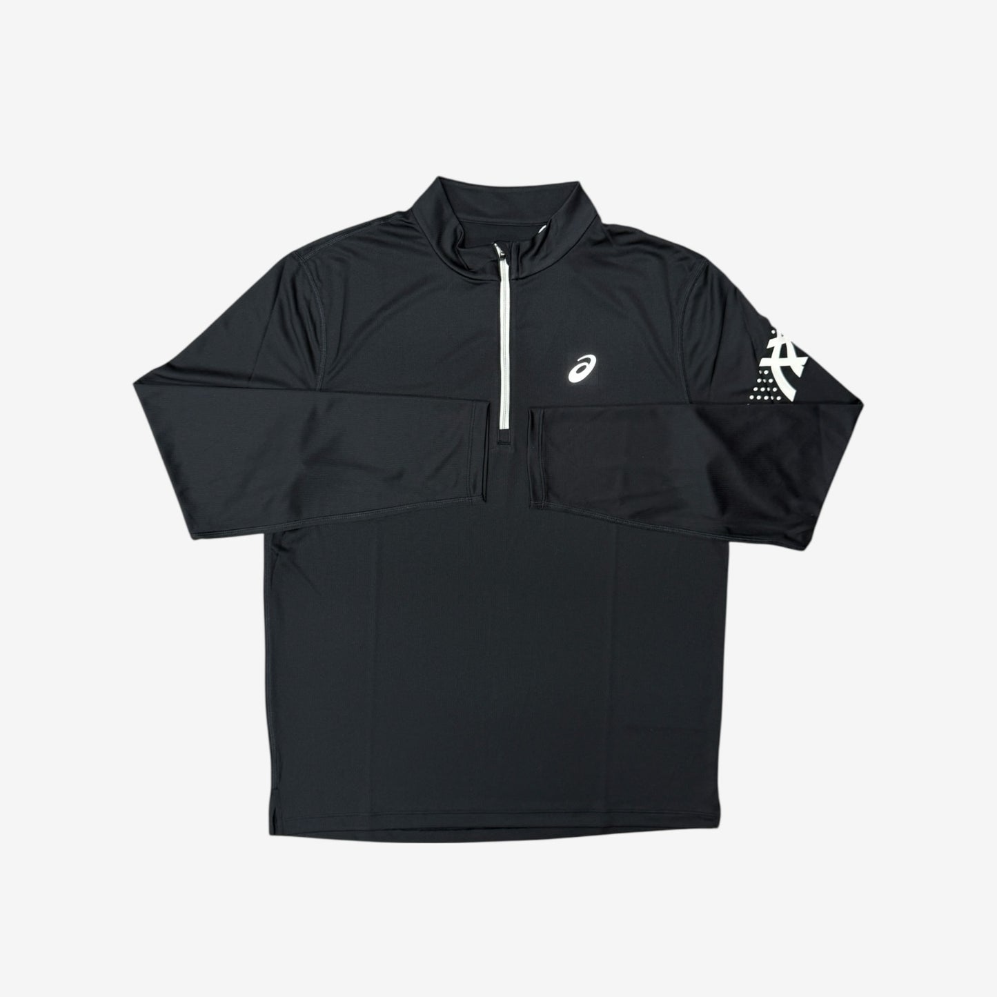 ASICS ICON 1/4 ZIP - BLACK