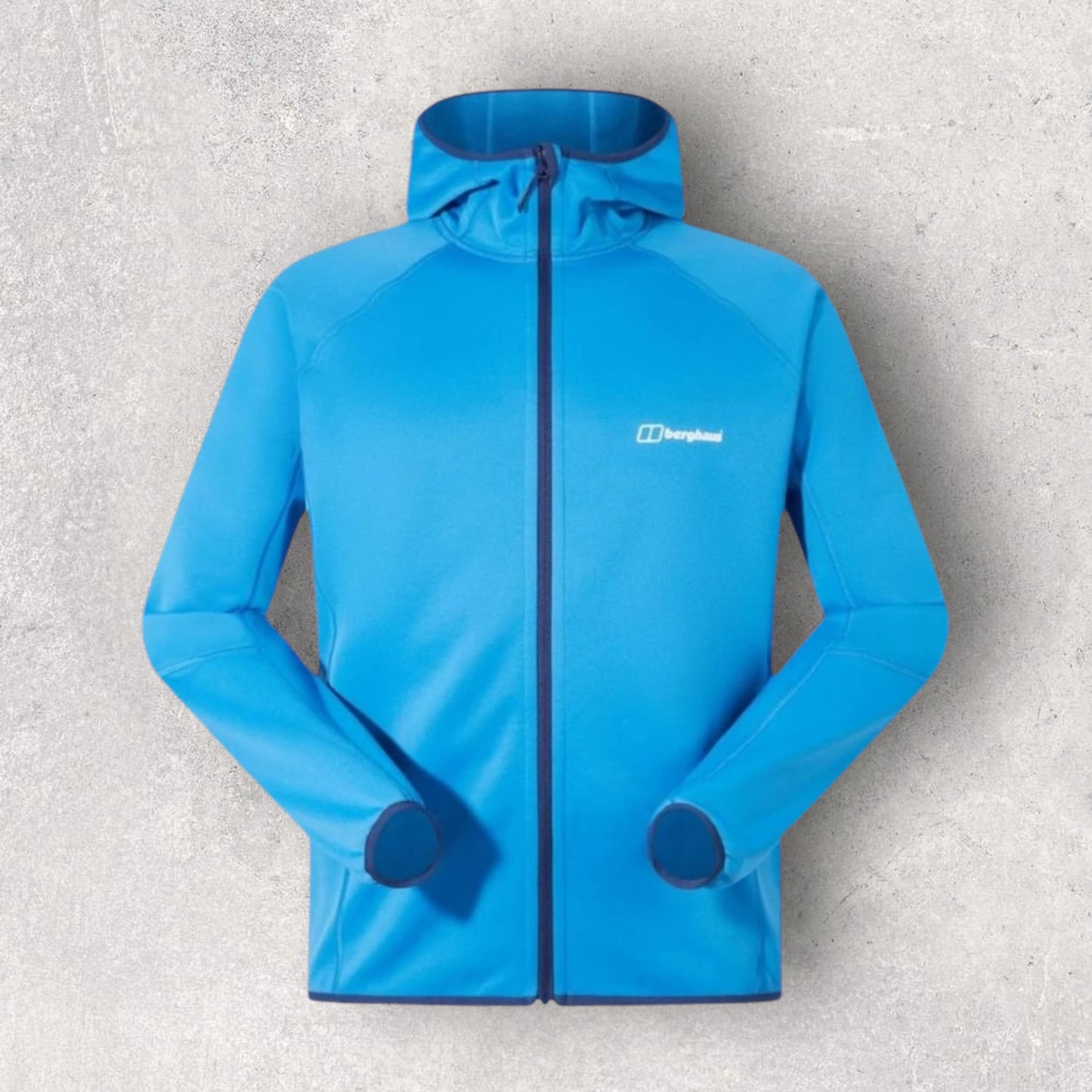 BERGHAUS HOODED JACKET - BABY BLUE