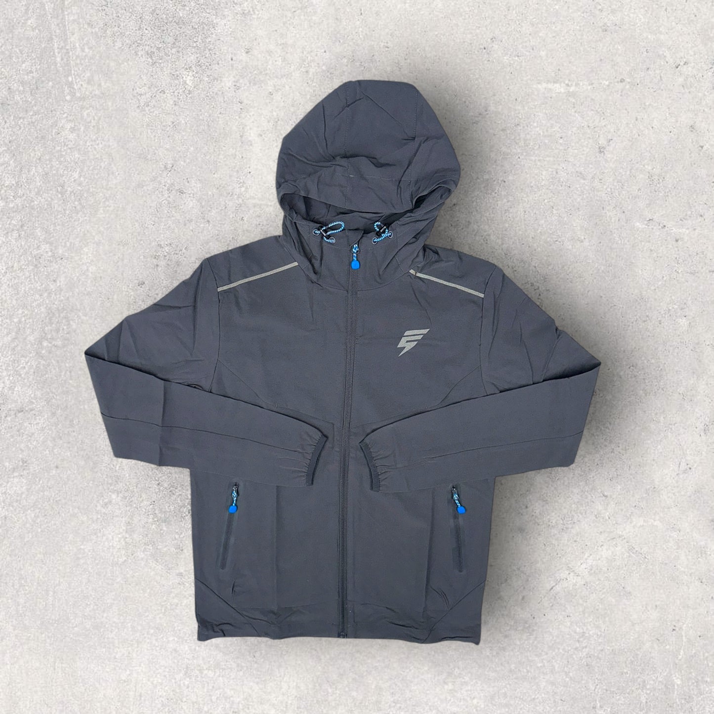 ELUDE GHOST TRACKSUIT - COAL/BLUE