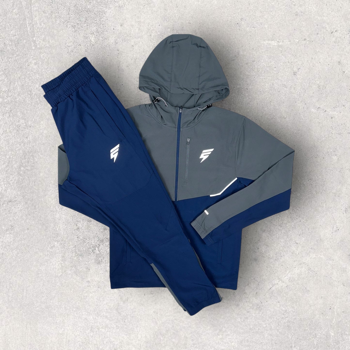 ELUDE TRACK TRACKSUIT - NAVY/COAL