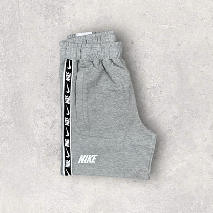 NIKE TAPE COTTON SHORT SET - GREY