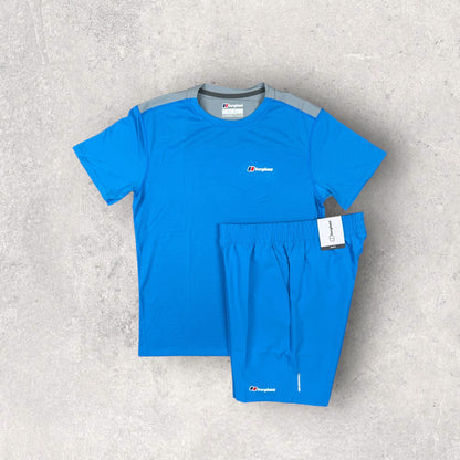 BERGHAUS TERRAIN SHORT SET - BLUE/GREY