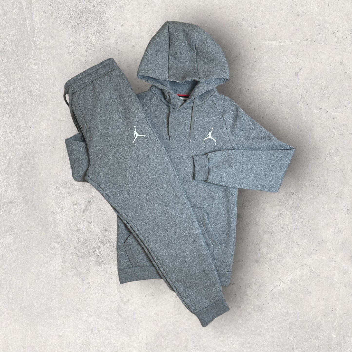 Nike Jordan Jumpman Mens Grey Jordan Tracksuit Mens Jordan