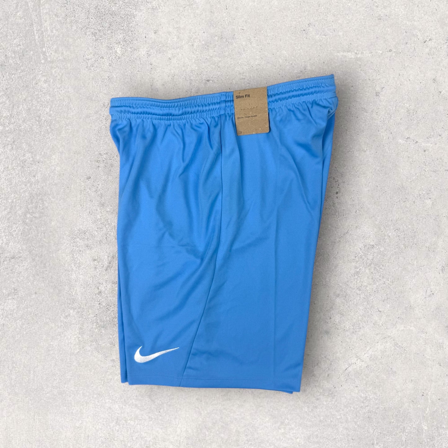 NIKE DRI-FIT SHORTS - BABY BLUE