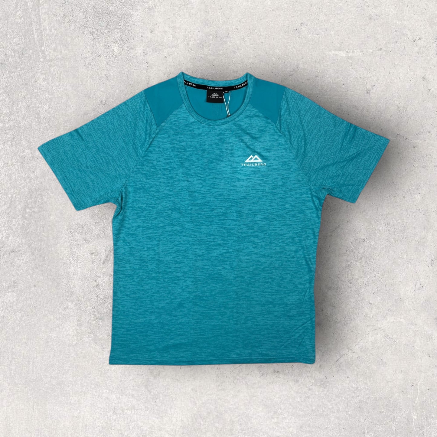 TRAILBERG ELEMENT T-SHIRT/SHORT SET - TEAL