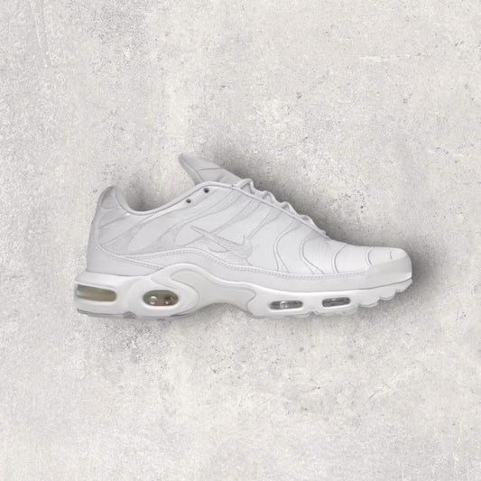 NIKE AIR MAX PLUS TN - WHITE LEATHER