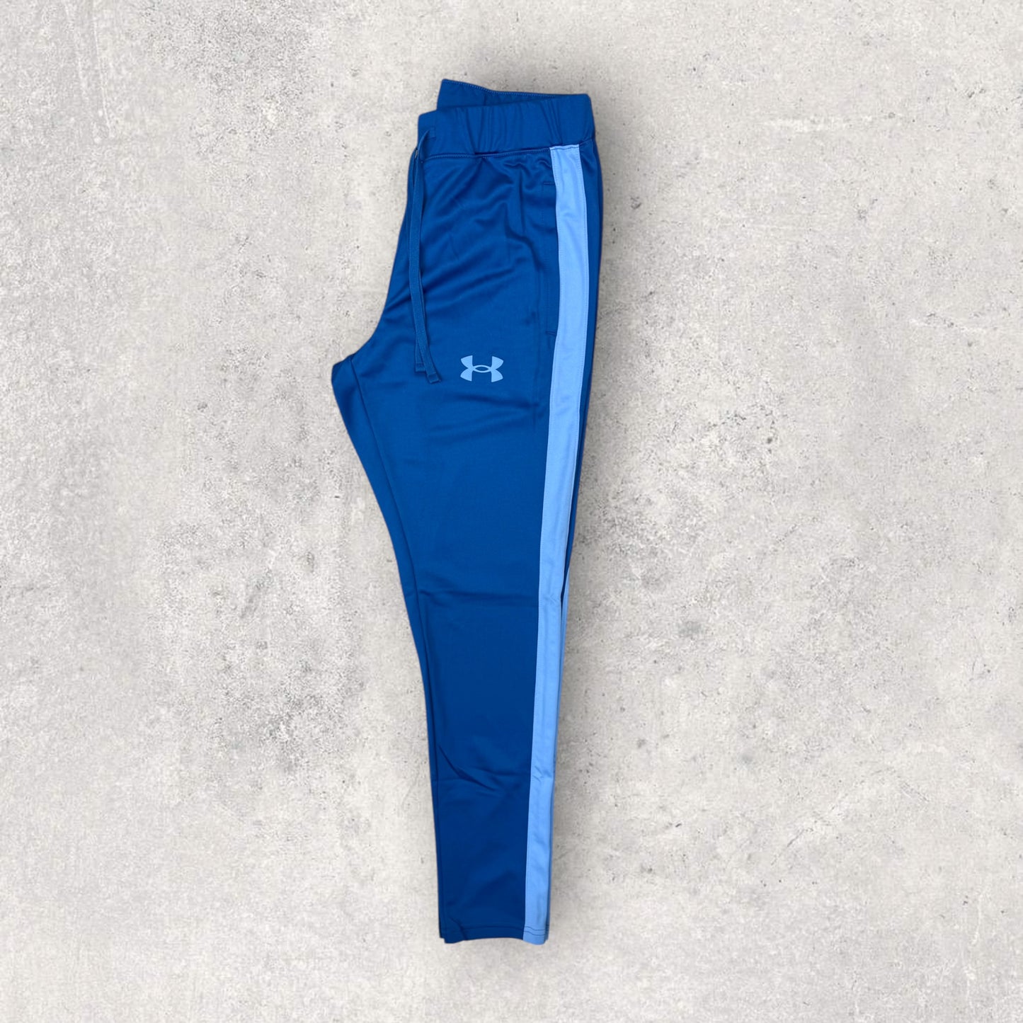 UNDER ARMOUR POLY KNIT TRACKSUIT - BLUE