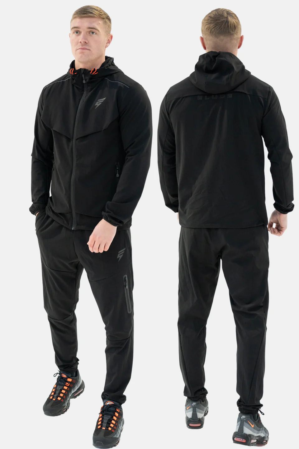 ELUDE TRACK TRACKSUIT - GHOST BLACK