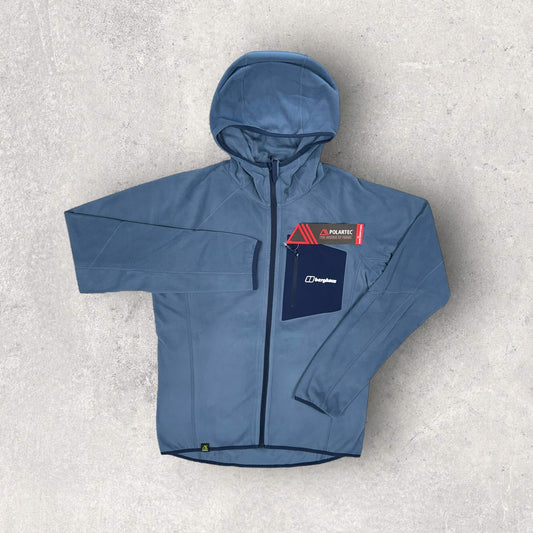 BERGHAUS FLEECE ZIP JACKET - BLUE