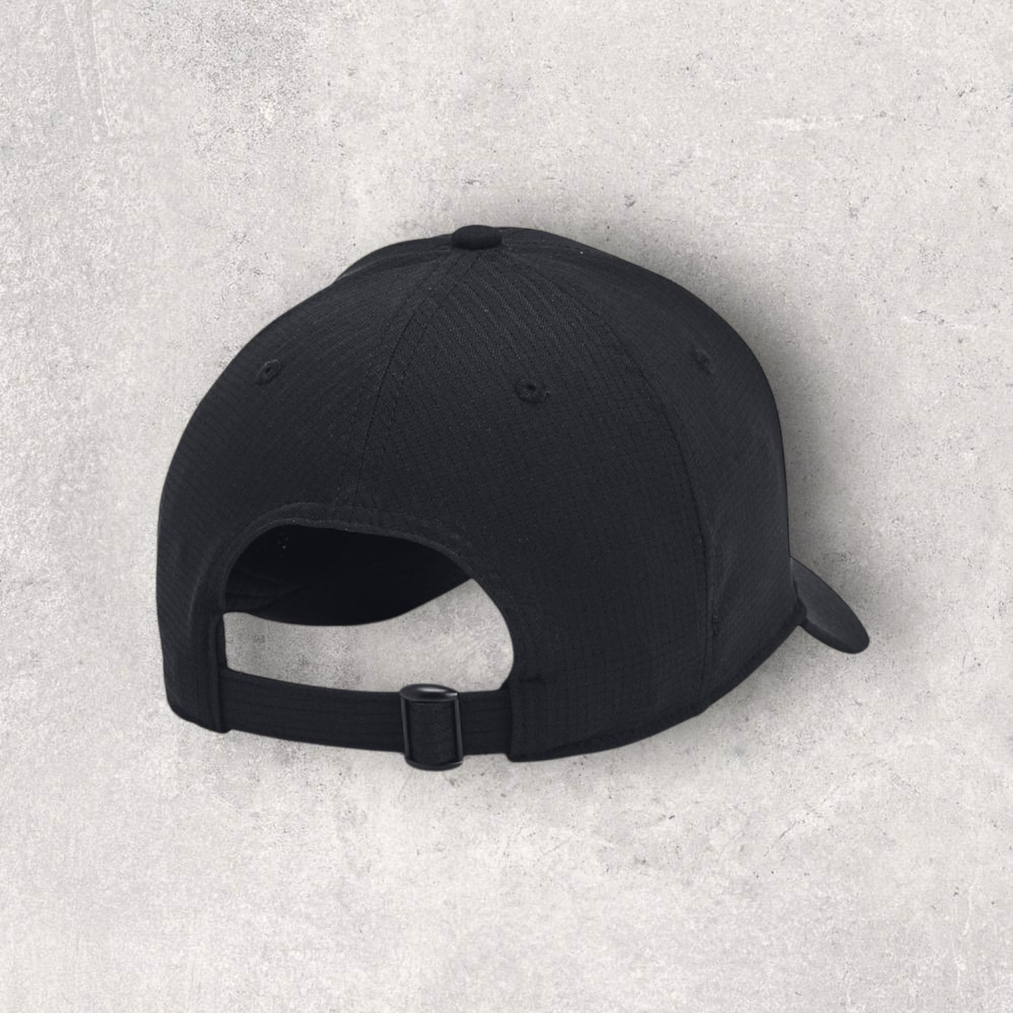 UNDER ARMOUR VENT ADJUSTABLE HAT - BLACK/BLUE