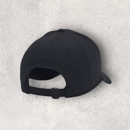 UNDER ARMOUR VENT ADJUSTABLE HAT - BLACK/BLUE