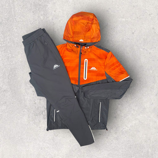 TRAILBERG DIMENSION TRACKSUIT - ORANGE/GREY