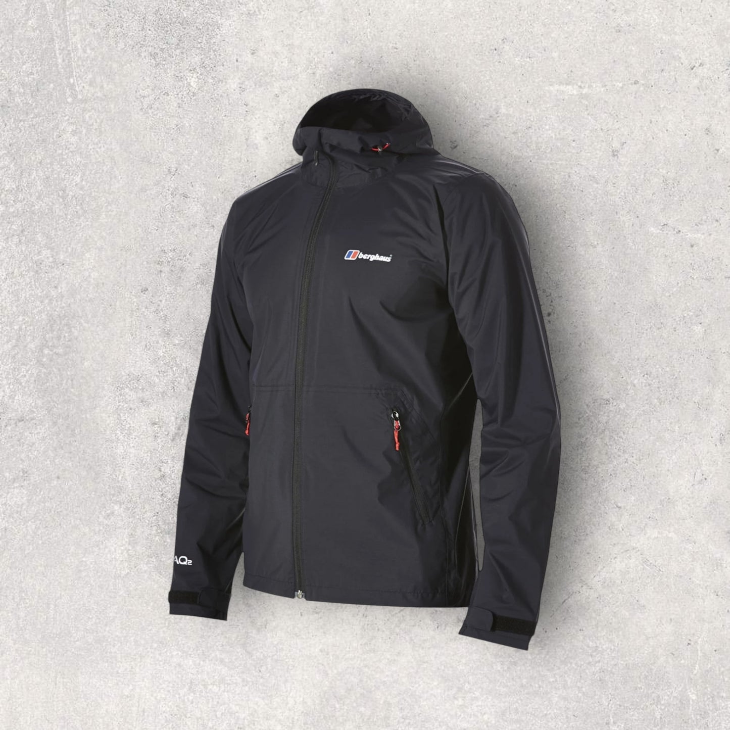 BERGHAUS STORMCLOUD WATERPROOF JACKET - BLACK