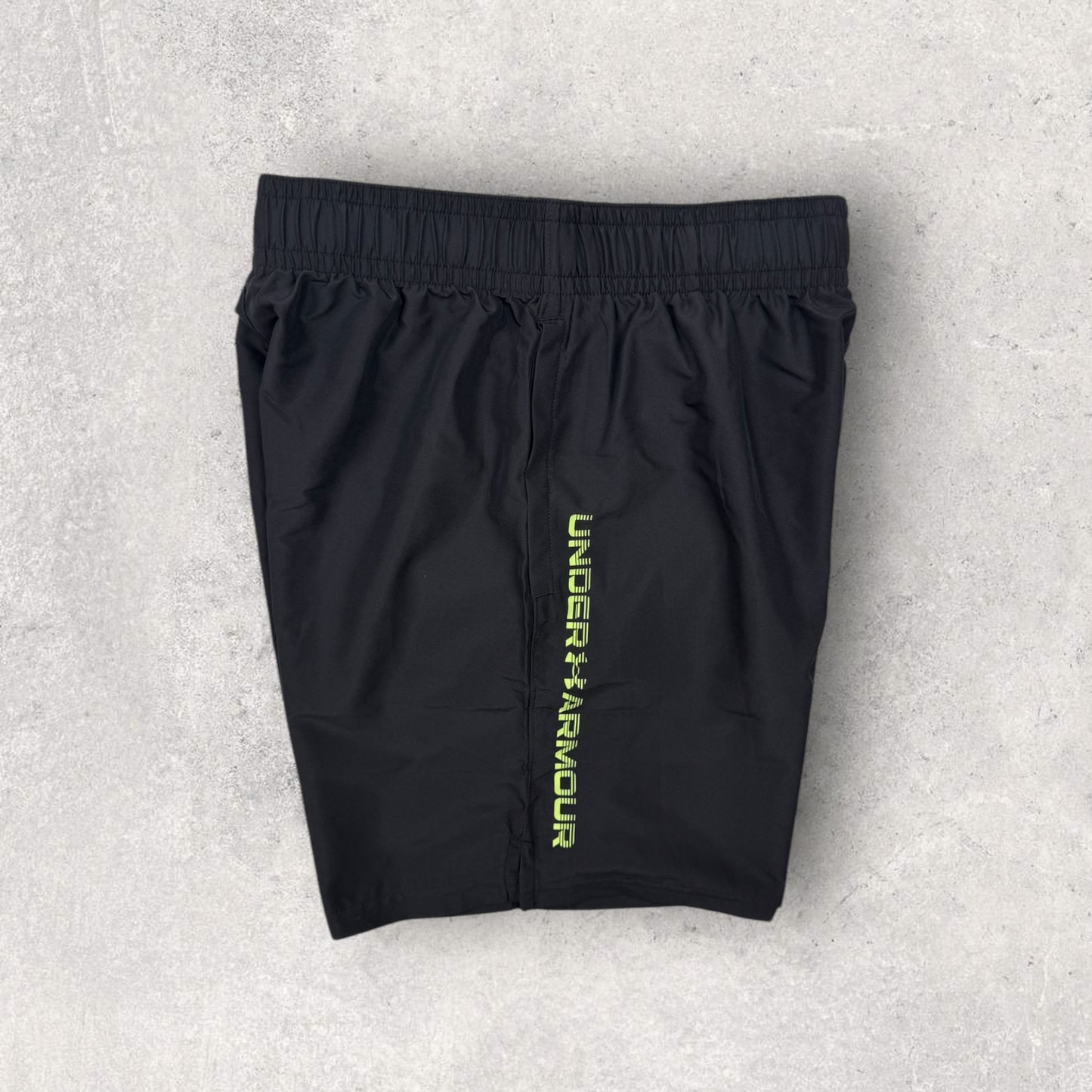 UNDER ARMOUR GEO T-SHIRT/SHORT SET - MORPH GREEN